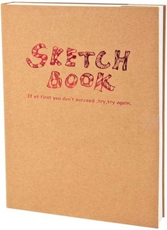 SYNYEY Potentate Craft Paper Cover Sketchbook, Drawing Pad, Acid Free, 100 Gram, A5, 120 Sheets