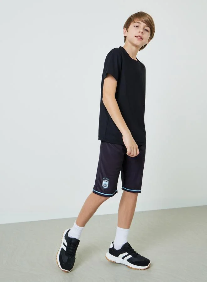 ستايلي Teens Cotton Sports Jersey Athleisure T-Shirt