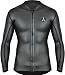 A Vebodi Mens Surf Wetsuit Top Mens 15mm Neoprene Surfing Jacket Long SleeveFront Zipper Vest Wet Suit Top Small - Image 2