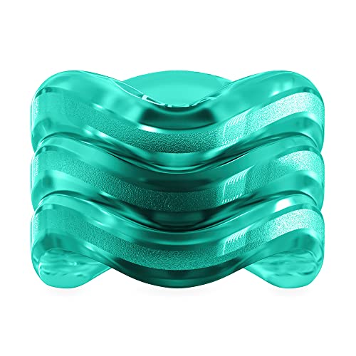 Shark Wheel 72mm 78a Longboard Cruising Wheels, DNA Formula, Set of 4 Wheels (.Transparent Emerald., 72mm) - Image 5