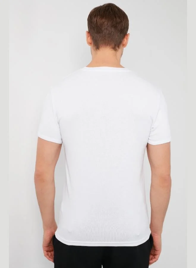 Buratti  Buratti Cotton Button Detailed Slim Fit V-Neck 3-Pack T-Shirt Men's T-SHIRT 5902122S3 for Men | Best Price UAE