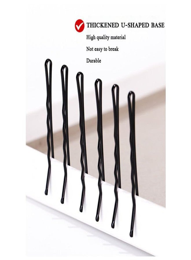 DHANABAPA Black Bobby Hair Pins 100 Pack – Durable Metal Bun Pins for Women & Girls, Perfect for Bridal Hairstyles, Juda Bun, Dance & Professional Salon Hair Styling. - Image 4