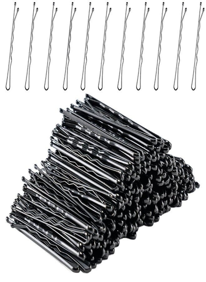 DHANABAPA Black Bobby Hair Pins 100 Pack – Durable Metal Bun Pins for Women & Girls, Perfect for Bridal Hairstyles, Juda Bun, Dance & Professional Salon Hair Styling. - Image 1