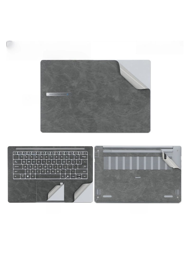 Laptop Sticker Sleeve for ASUS ExpertBook PX463CVA 14 - inch Laptop Scratch Resistant Sticker 3-Sided Laptop Film Laptop Film - Image 1