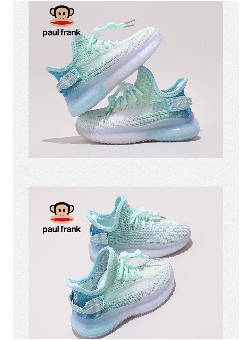 Paul Frank - Children's Color Blocking Splicing Coconut Shoes Versatile Sports Shoes - Image 1