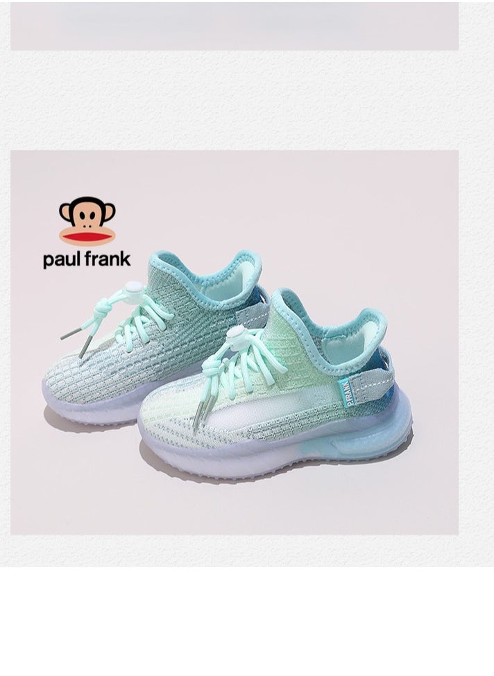 Paul Frank - Children's Color Blocking Splicing Coconut Shoes Versatile Sports Shoes - Image 1