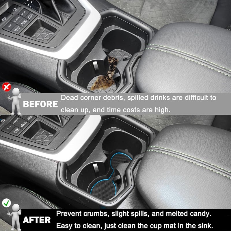 SENSHINE Cup Holder Inserts for Toyota Rav4 - Image 2