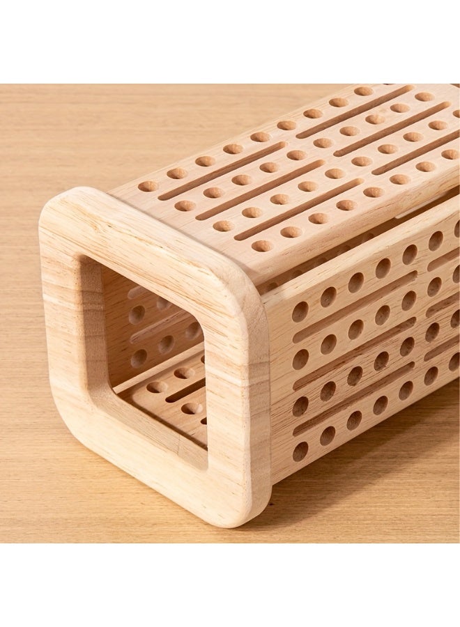 unikbebe 3-in-1 Wooden Board Game, Montessori Early Development Toys, Math Educational Game with Dice, Sensory Sticks Counting, Balance & Color Sorting Wooden Toys for Kids， Preschool - Image 5