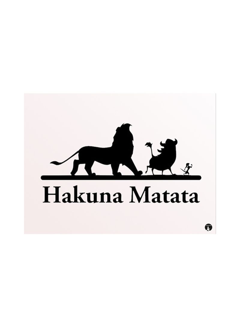 Disney Mouse Pad Beige Black