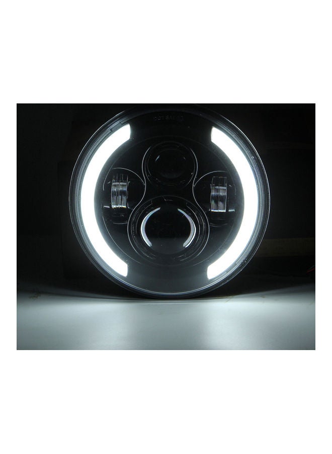 Loquat 7 Inch Round Shaped LED Front Headlight Replacement - Image 3