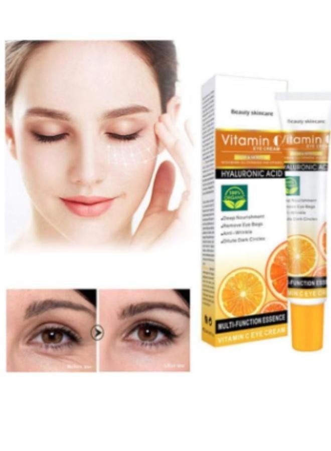 Disaar Beauty Eye Whitening Cream Anti Wrinkle Ageing Vitamin С Organic Multicolour 25ml+Advanced Repair Hand Cream78g  - Image 2