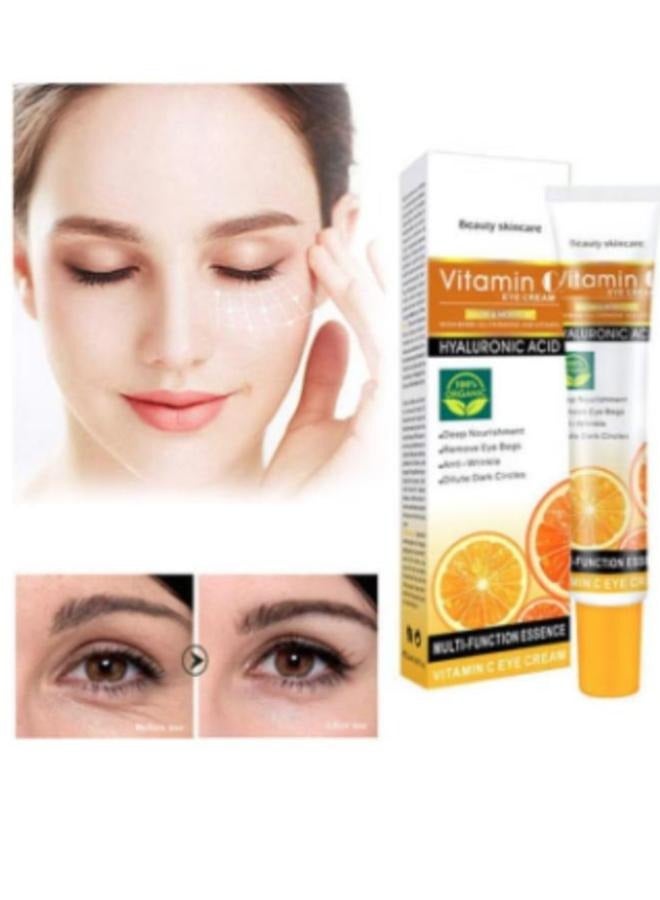 Disaar Beauty Eye Whitening Cream Anti Wrinkle Ageing Vitamin С Organic Multicolour 25ml+Advanced Repair Hand Cream78g  - Image 4