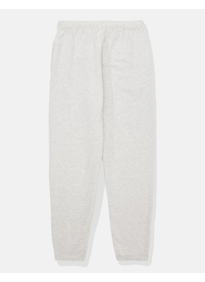 American Eagle Fleece Graphic Baggy Jogger