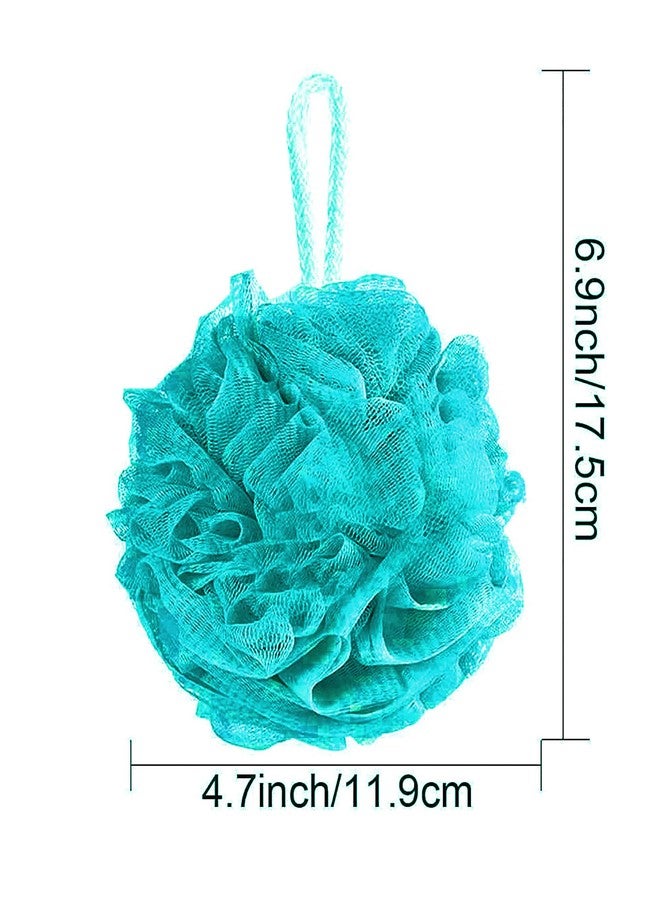K3 ZONE Premium Bathing Round Loofah for Men and Women with rope (Pack of 4) - Image 4