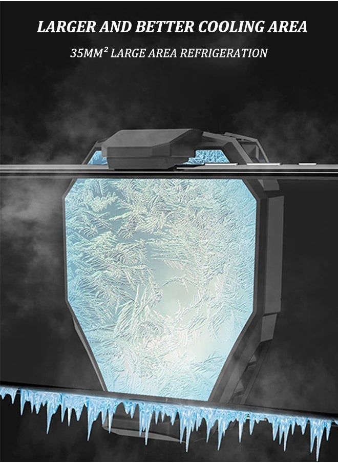 Generic - Portable Phone Cooler, Built-In 9 Upgraded Silent Fan Blades, Fast Cooling,Fit All Types Of Iphone Android Smartphone - Image 1