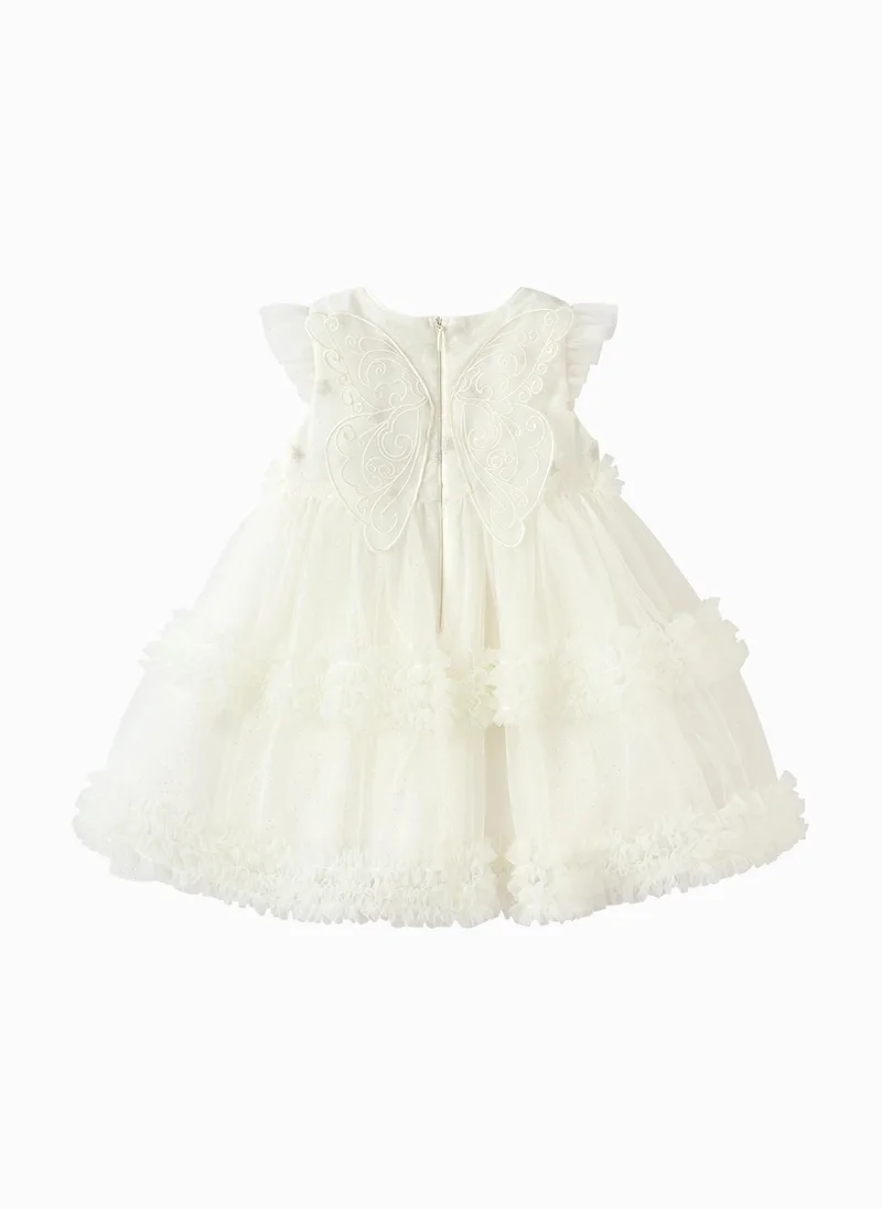 بالابالا Baby Girls Woven one-piece dress