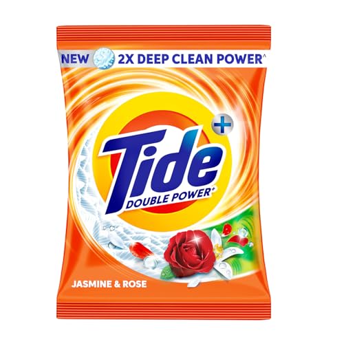 Tide Plus Detergent Washing Powder - 1kg | Jasmine & Rose Fragrance | 2X Deep Clean Power | World's No. 1 Detergent Brand - Image 1