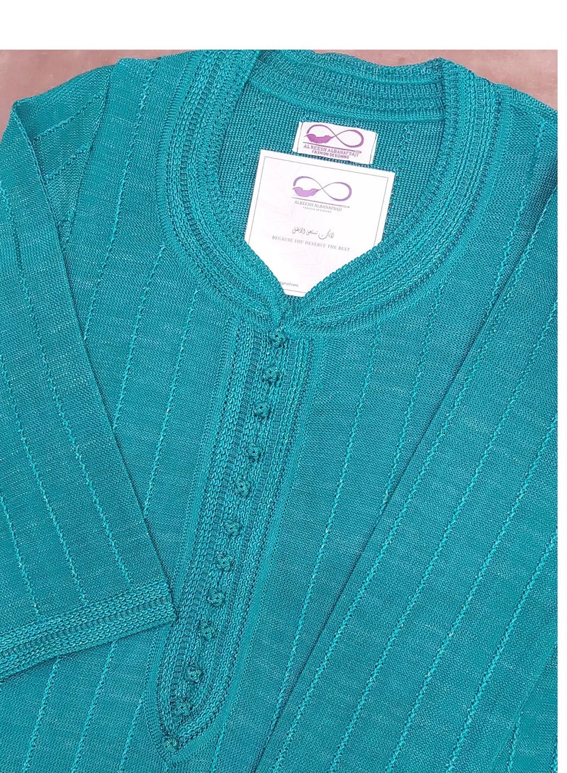 ALREESH ALBANAFSAJI ALREESH 25- ROYAL MOROCCAN RANDA EMBROIDERED WITH HIS OWN HAND READY-MADE JALABIYA FOR KIDS
