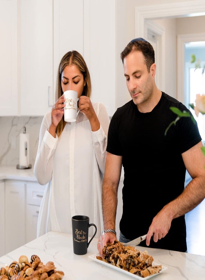 Cabtnca Aunt and Uncle Gift, Best Aunt Uncle Ever Mug, Birthday Christmas Mothers Day Father Day Gifts for Aunties & Uncles from Niece Nephew, 14Oz - Image 4