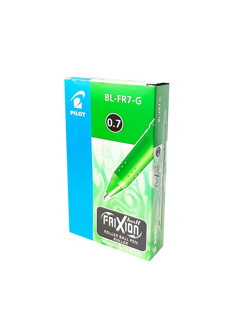PILOT 0.7 Mm Ball Frixion Roller Ball Pen Roller, Pack of 12 - Image 1