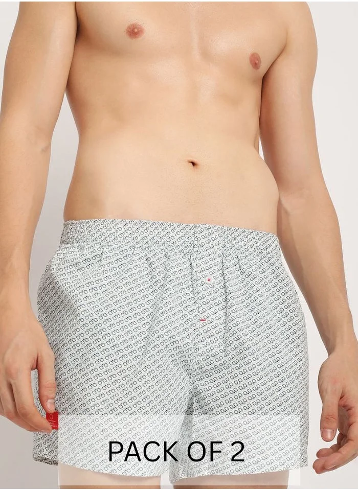 THE BEAR HOUSE Mens Cotton Boxers Multipack Soft Breathable Underwear for Men Loose Fit Comfortable Boxer Shorts for Daily Wear