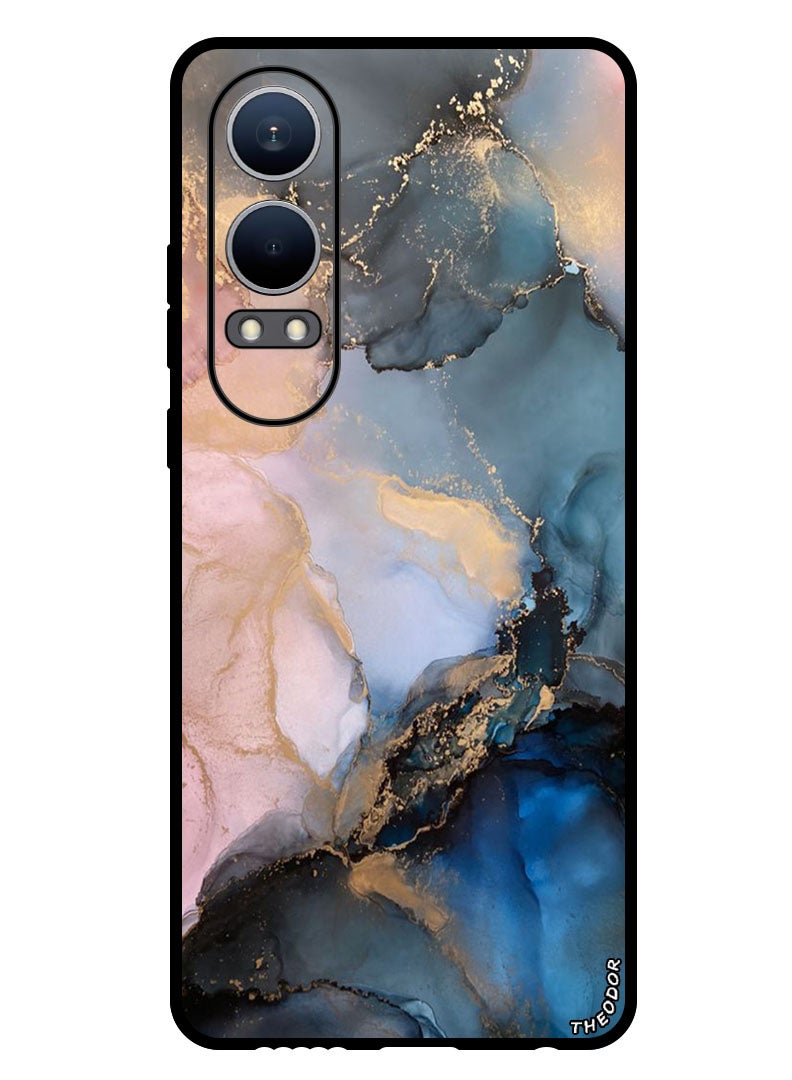 Theodor Protective Case Anti Scratch Shock Proof Bumper Cover For Oppo K12x (China) Colourful Marble (2) - Image 1