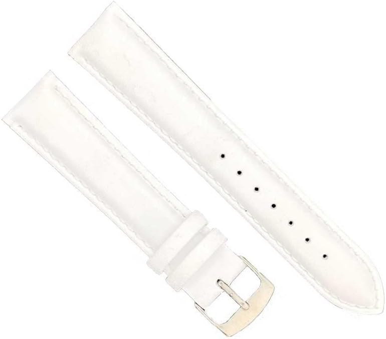diloy Smooth Cowhide Leather Watch Strap 26 mm 28 mm 30 mm 32 mm 34 mm 36 mm 38 mm 40 mm Ref 302EA - Image 1