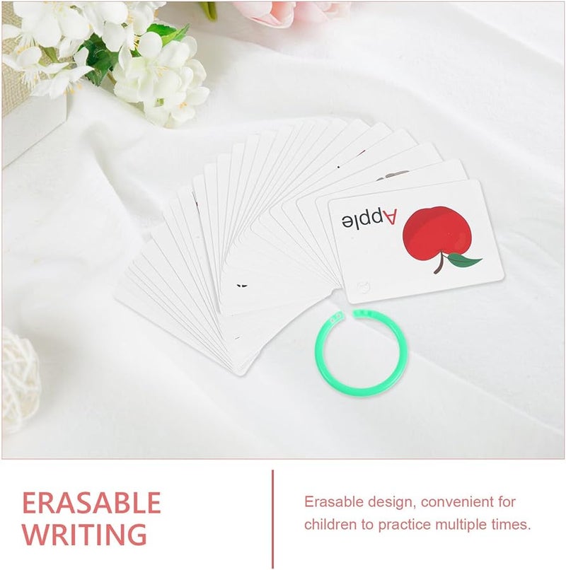 Alphabet Flash Cards with Cartoon Designs for Early English Learning Practice - Image 5