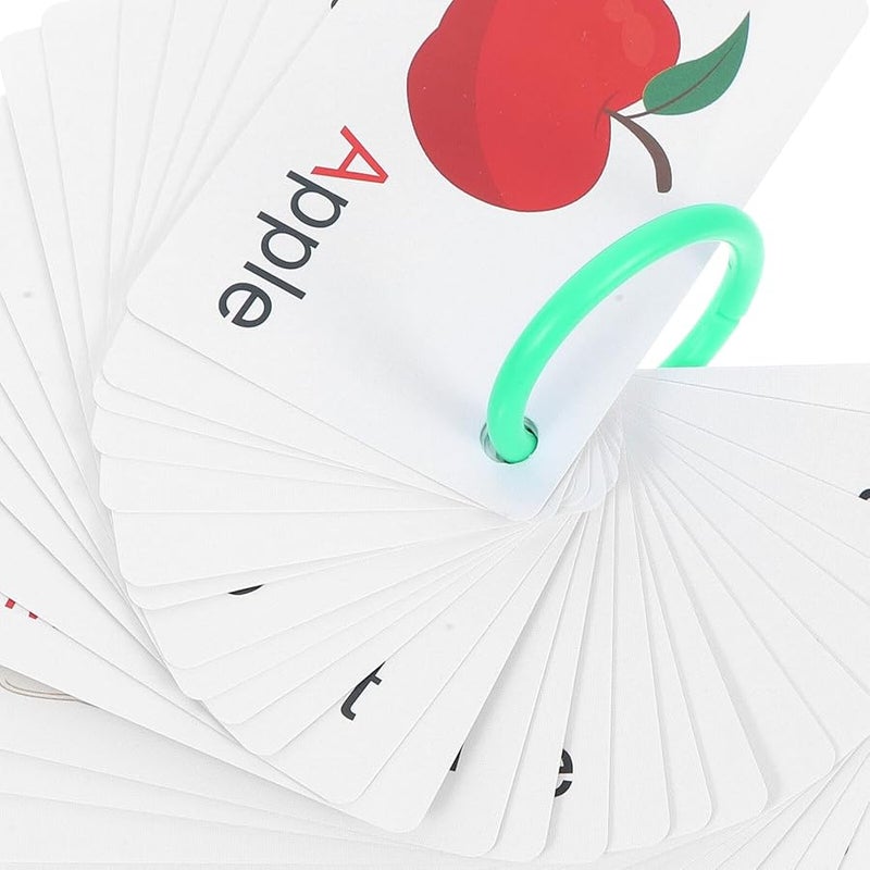 Alphabet Flash Cards with Cartoon Designs for Early English Learning Practice - Image 3