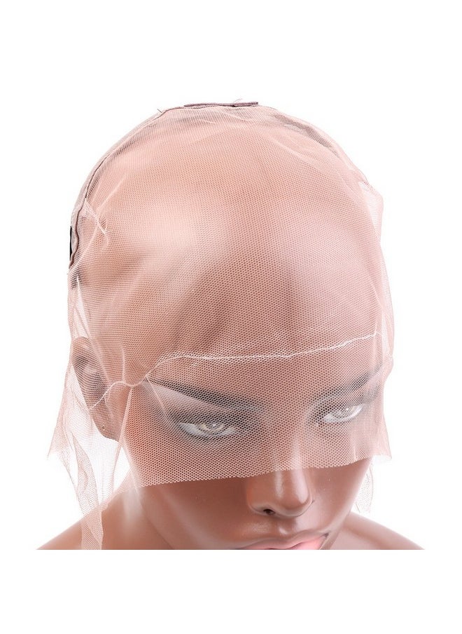 Bella Hair - Bella Hair Full Lace Wig Making Cap with Stretch Panel and Combs for Black Women (Medium Size) - Image 1