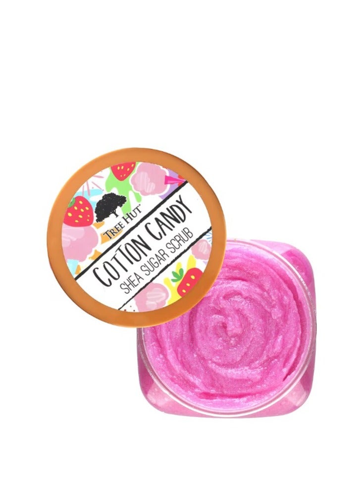 Tree Hut Cotton Candy Shea Sugar Scrub 18oz - Image 5