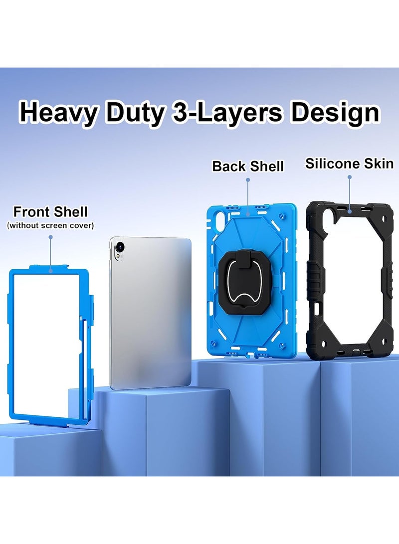 General Kids Case Compatible with Huawei MatePad 11.5-inch S 2024, Heavy Duty Rugged Case with Shoulder Strap, Stand, Pen Holder MatePad 11.5 S  - Image 2