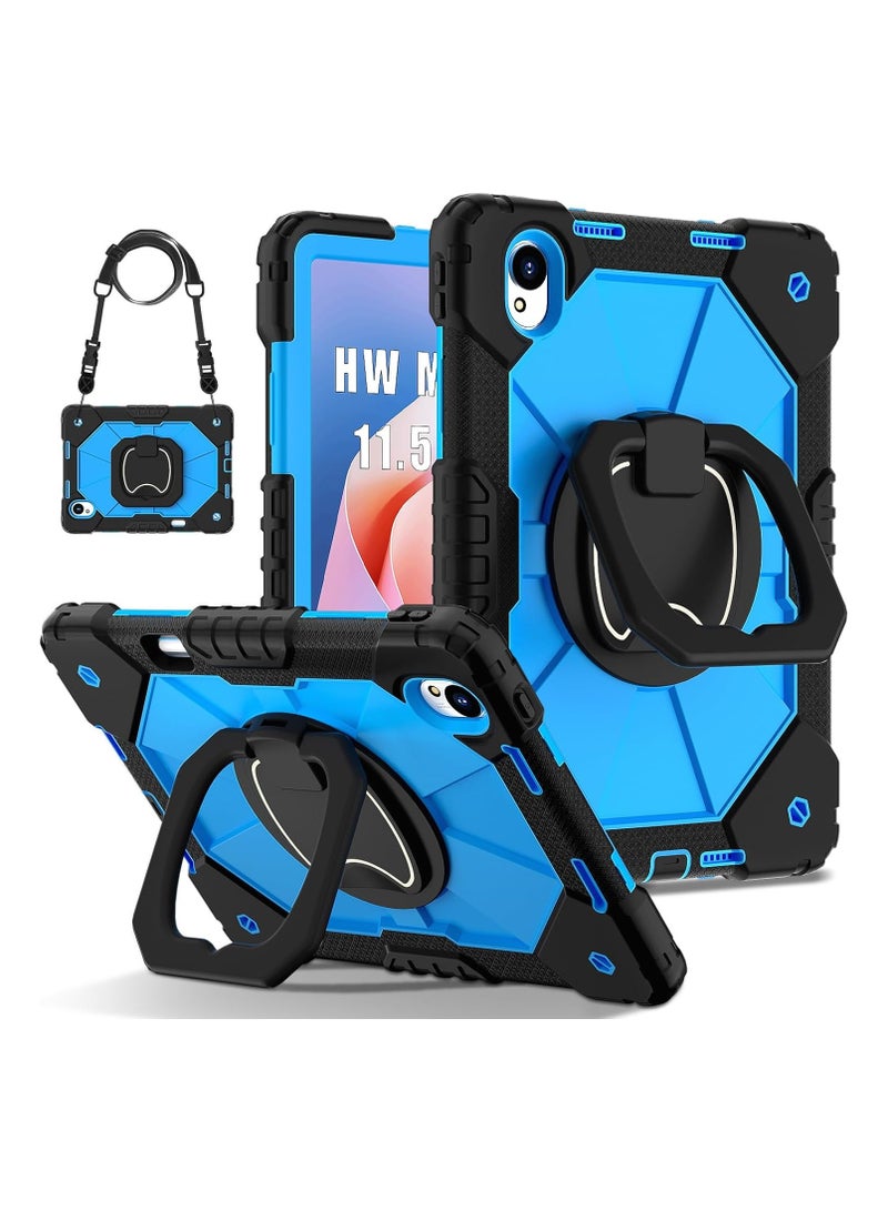 General Kids Case Compatible with Huawei MatePad 11.5-inch S 2024, Heavy Duty Rugged Case with Shoulder Strap, Stand, Pen Holder MatePad 11.5 S  - Image 1