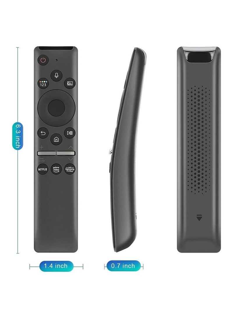 Raxoom Universal Voice Remote Control for Samsung TV Remote All Samsung LED QLED UHD SUHD HDR LCD HDTV 4K 3D Curved Smart TVs, with Shortcut Buttons for Netflix, Prime Video - Image 2