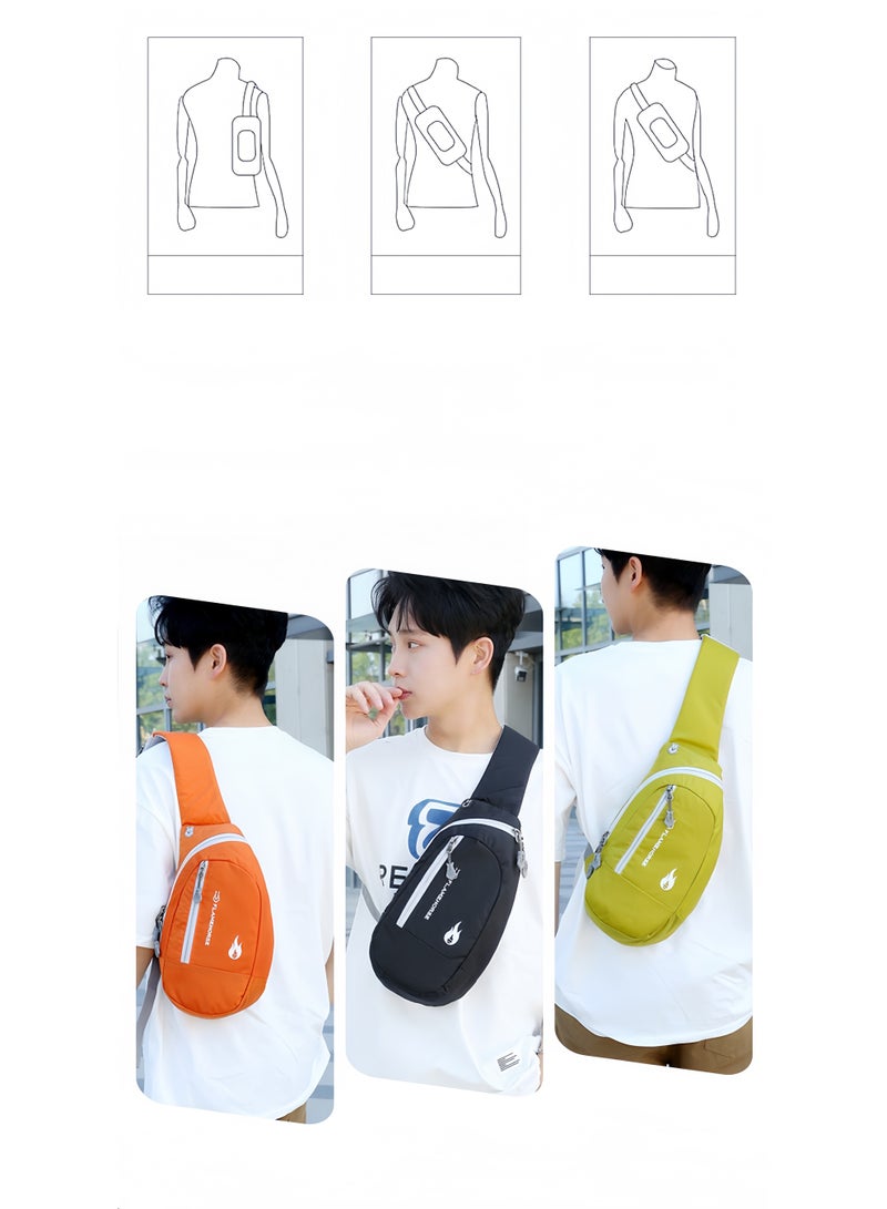 FLAMEHORSE Outdoor Chest Bag Messenger Bag Ultralight Men's And Women's Backpack Outdoor Sports Bag Travel Cycling Small Bag - Image 4