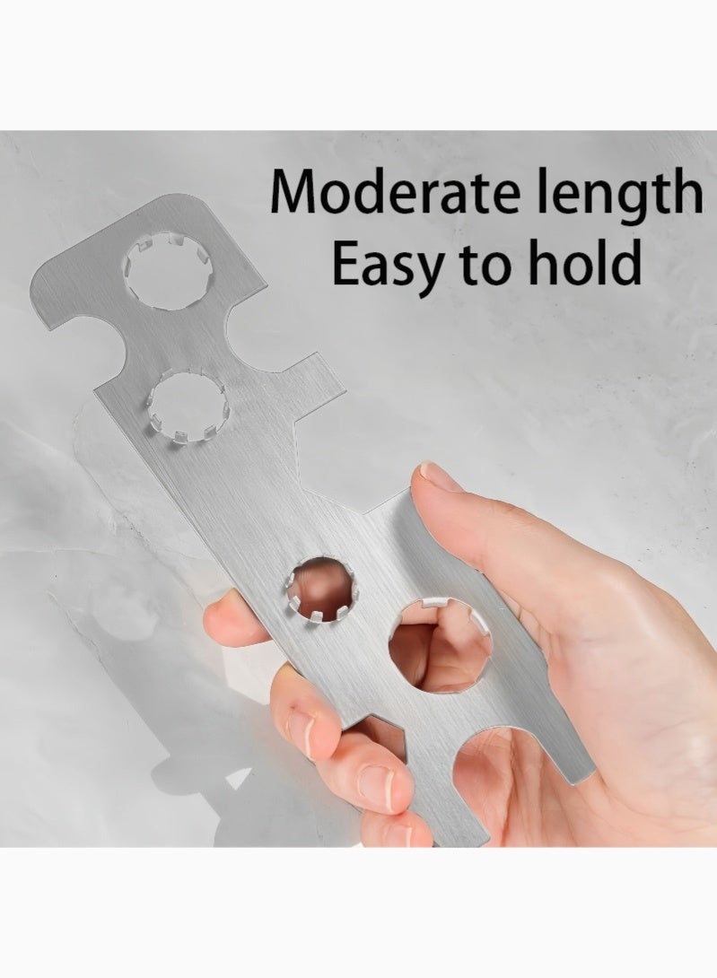 JOYBOS طقم أدوات الحنفيات الشامل - مفتاح فكّ المهوّيات وأداة تركيب الفرجار، طقم تركيب وإصلاح متعدد الاستخدامات - Image 5