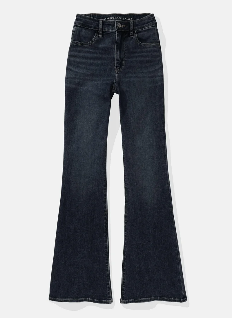 American Eagle AE Next Level Super High-Waisted Flare Jean