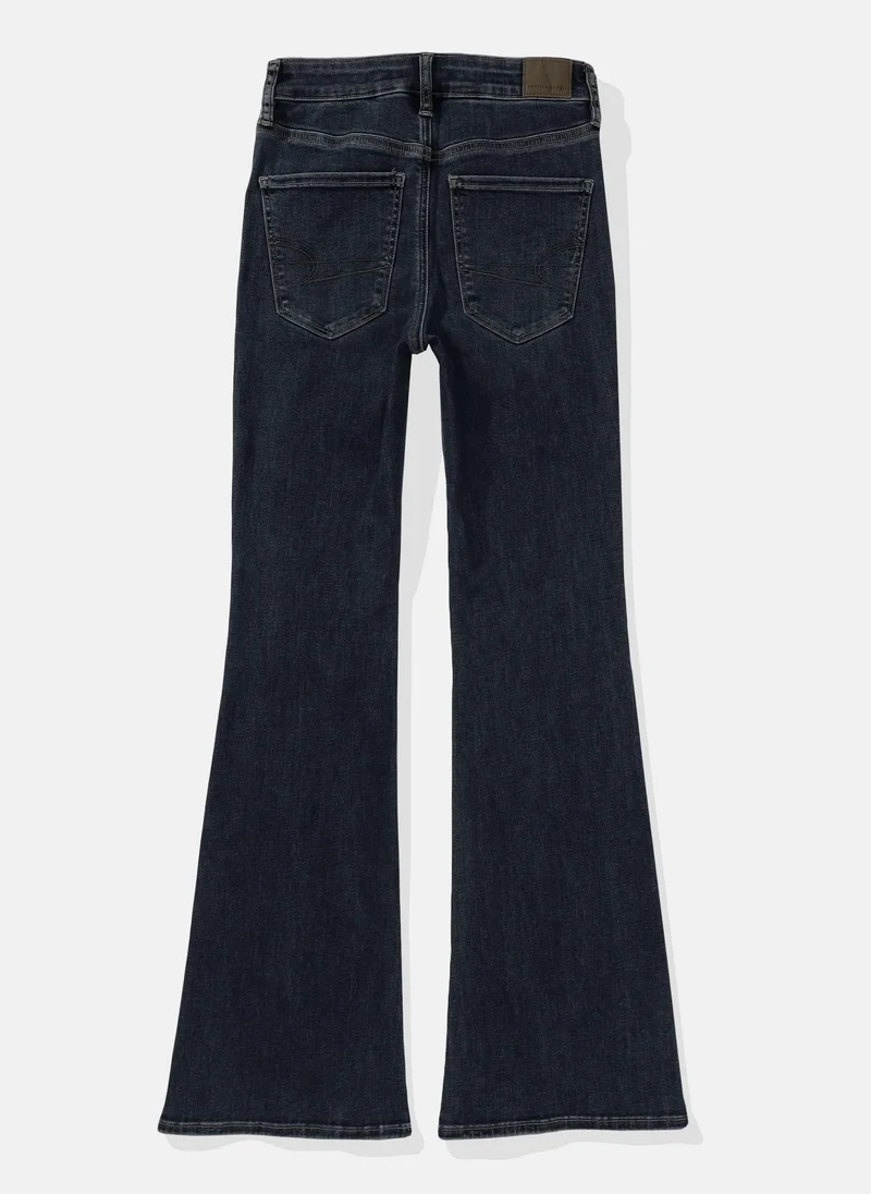 American Eagle AE Next Level Super High-Waisted Flare Jean