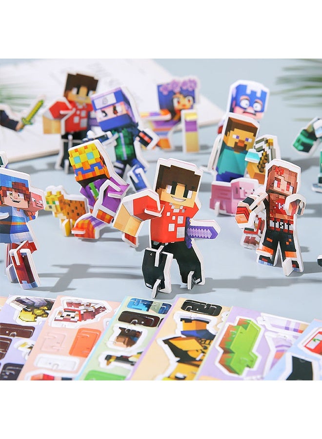 3D Cartoon Jigsaw Puzzle, 30 pieces, suitable for children aged 4-10. This educational 3D cartoon puzzle is perfect for Montessori toys and birthday gifts. - Image 2