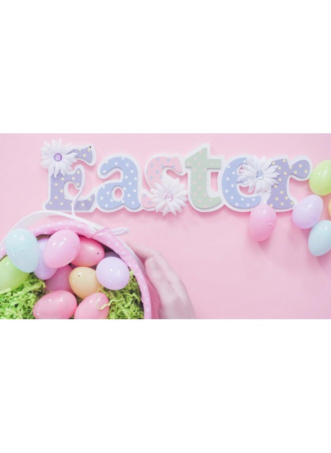 GiftExpress Pastel Color Easter Eggs - 50 Piece Assorted Bulk 2.3" X 1.75" Plastic Eggs W/ Hinge - Adult & Kid Party Toys For Gift Baskets Or Egg Hunt Decor  - Image 4