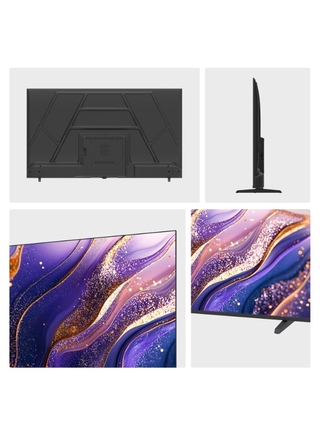 هاير تلفاز جوجل الذكي 65 بوصة 4K UHD | صوت دولبي | HDR 10 | معالج ألعاب MEMC | 2+32 جيجابايت RAM/ROM | معدل تحديث متغير | وضع تأخير منخفض تلقائي | تصميم فاخر بدون حواف - H65H5F أسود - Image 4