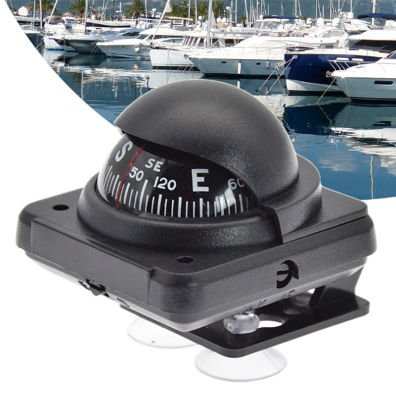 Universal Dashboard Compass For Car Boat Navigation Outdoor Cycling And Marine Use - Image 3