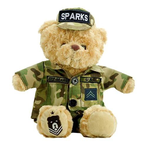 ZZZ Bears Personalized Army Teddy Bear, Gift for Boot Camp Graduates, Veterans & Comforting Loved Ones at Home During Deployment - Image 1
