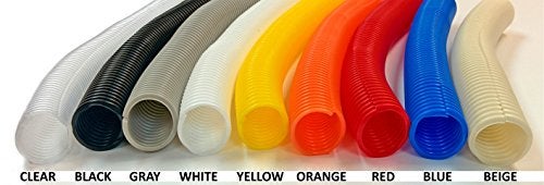 Electriduct 2.5" Split Wire Loom Tubing Polyethylene Corrugated Flexible Conduit (2.5 Inch ID) - Black - 25 Feet - Image 3