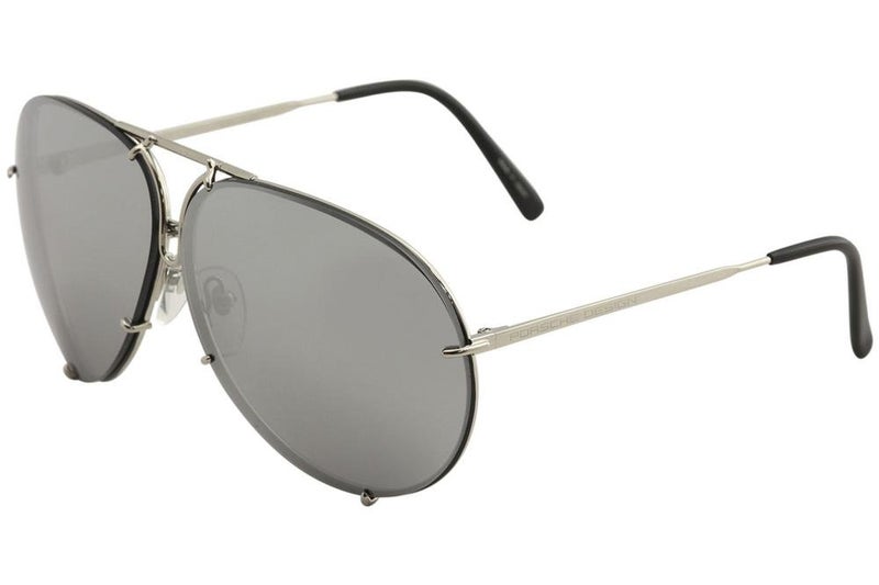 Porsche Design P'8478 P8478 W Gunmetal Aviator Sunglasses 60mm W/Extra Lenses - Image 4