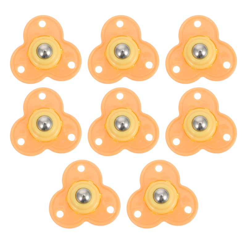 Self Adhesive Mini Caster Wheels for Smooth Surfaces, Flexible and Durable Design - Image 1