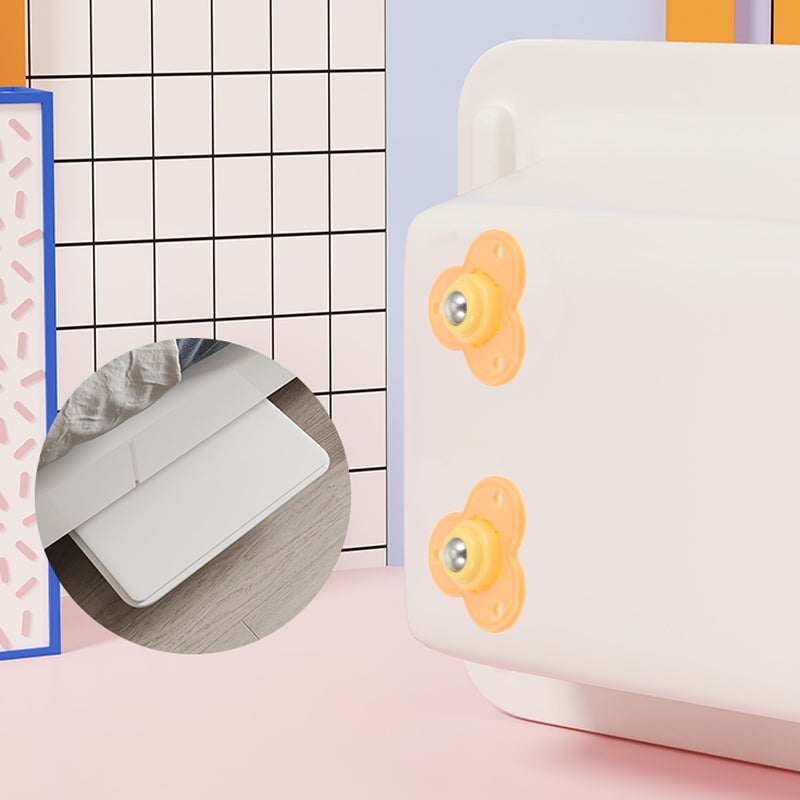 Self Adhesive Mini Caster Wheels for Smooth Surfaces, Flexible and Durable Design - Image 5