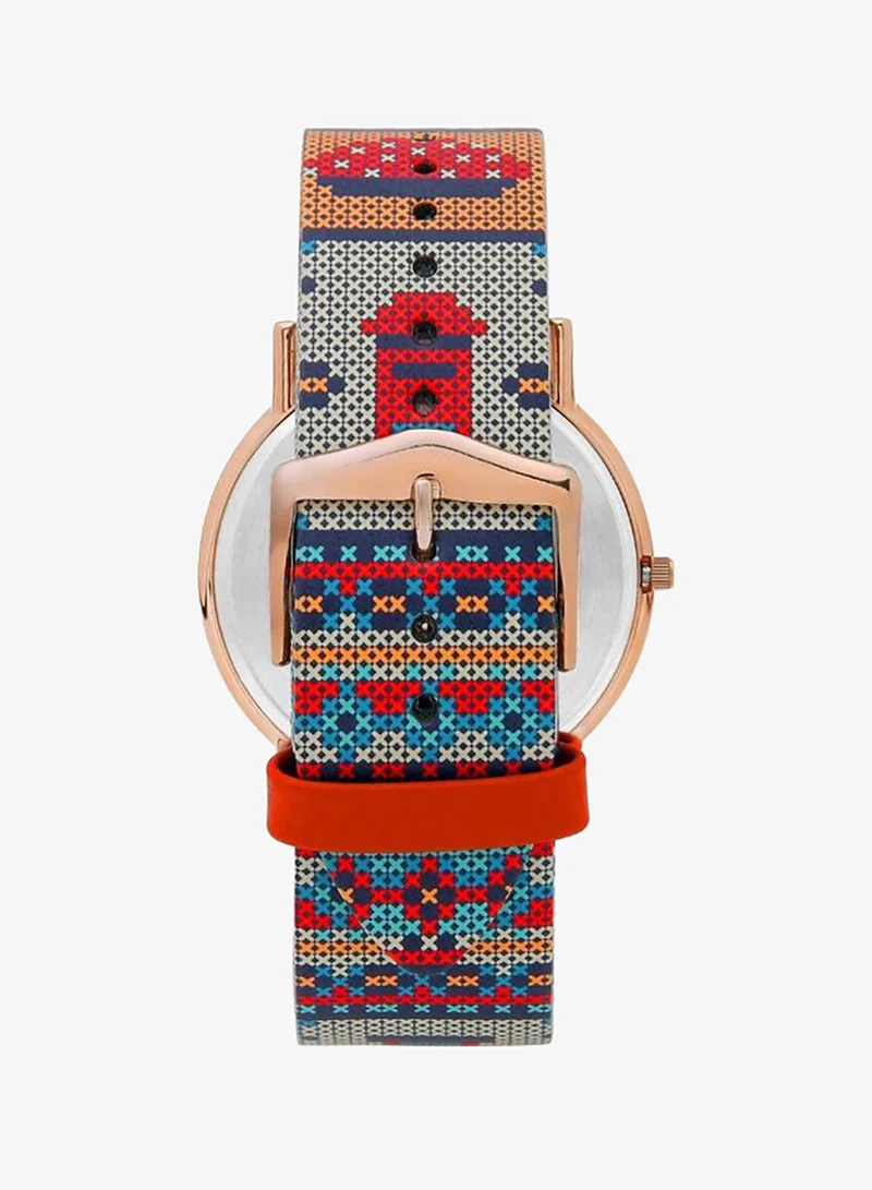 Chumbak TEAL by Chumbak Tribal Elephant Aztec Watch