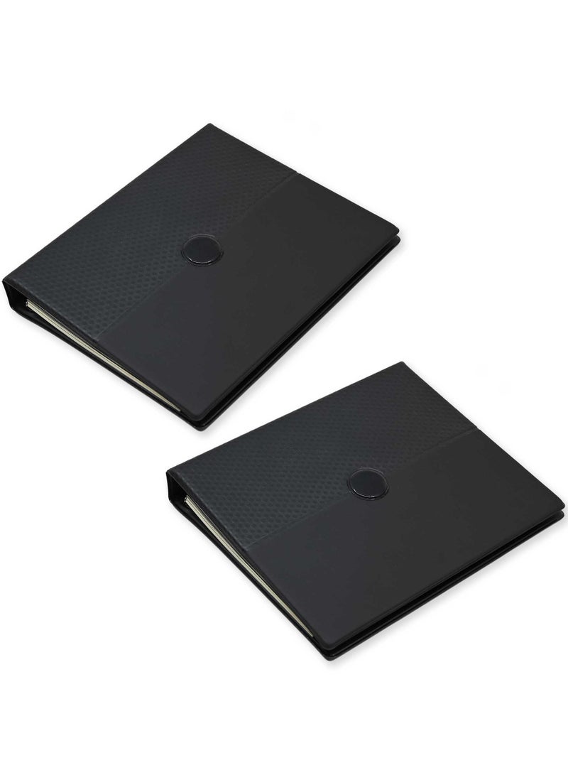FIS 2 Pieces Telephone Book with Index (A to Z), Colour : Formula Black - UATL083BK - Image 2