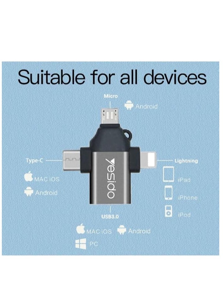 Yesido 3 in 1 OTG USB 3.0 Supper Fast Data Transmission GS15  - Image 2